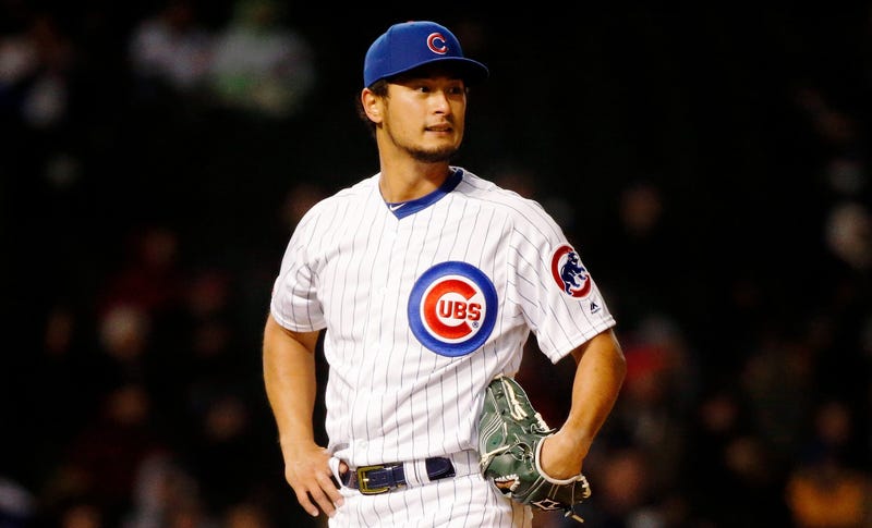 Cubs right-hander Yu Darvish