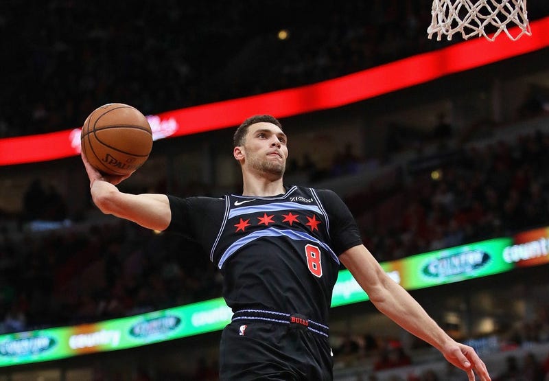 Bulls guard Zach LaVine