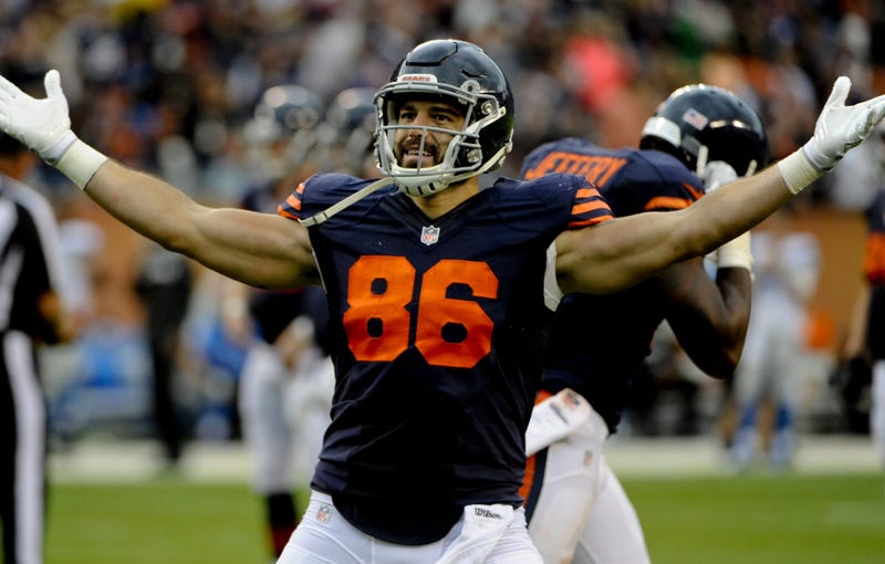 Bears tight end Zach Miller