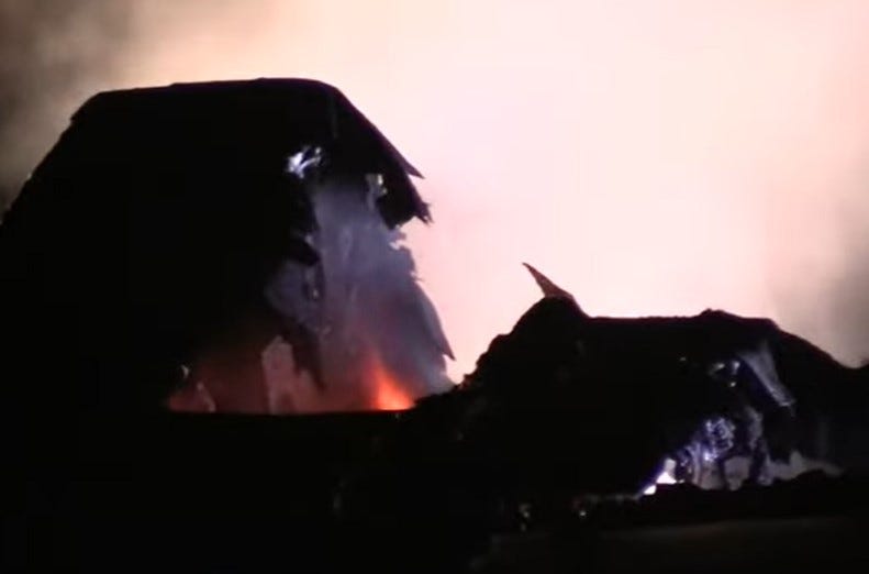 fire in Zion