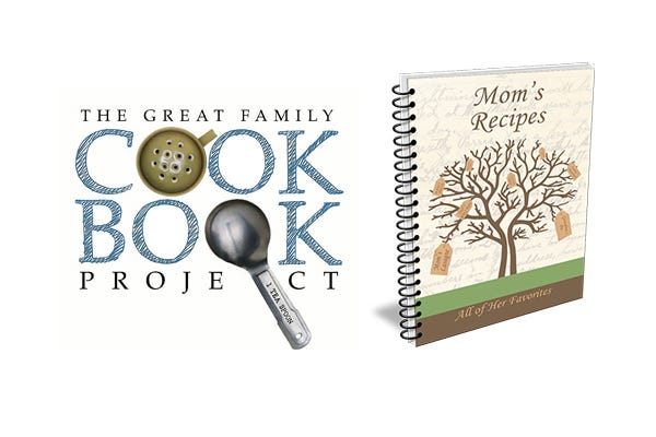 family cookbook prokect