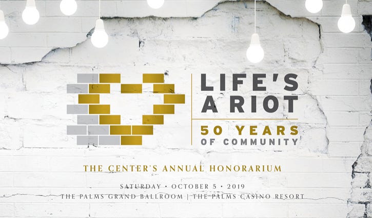 The Las Vegas LGBTQ Center's 2019 Honorarium