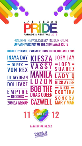 Las Vegas PRIDE 2019 Entertainment 