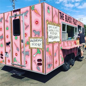 “The Black Piglet” food truck