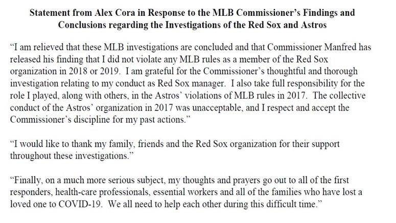 Statement