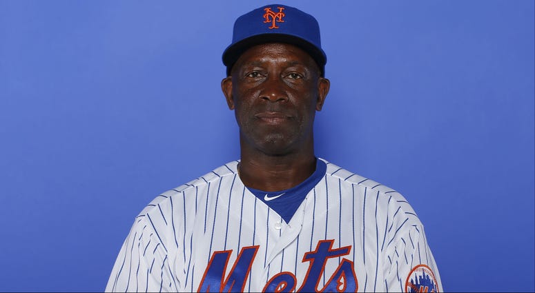 PORT ST. LUCIE, FLORIDA - FEBRUARY 21: Chili Davis #54 of the New York Mets poses for a photo on Photo Day at First Data Field on February 21, 2019 in Port St. Lucie, Florida