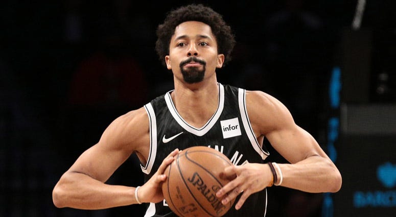 Spencer Dinwiddie of the Brooklyn Nets