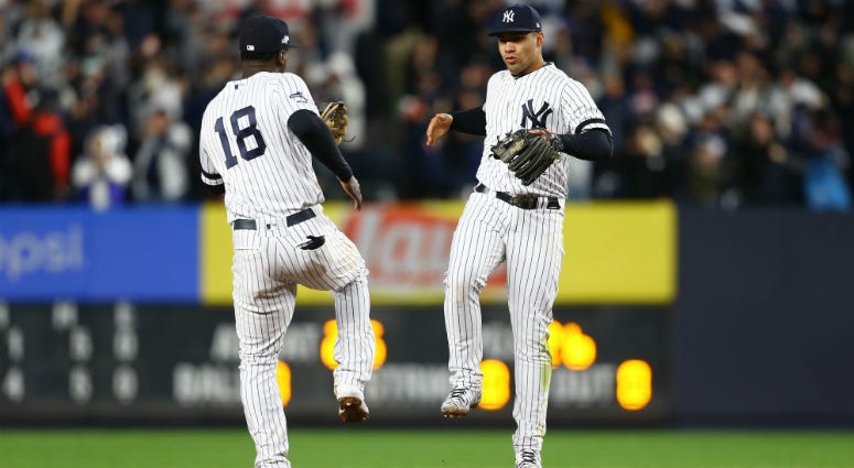Didi Gregorius and Gleyber Torres