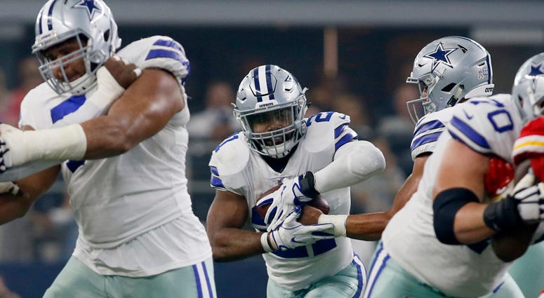 Cowboys running back Ezekiel Elliott