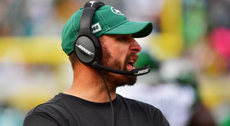 Jets coach Adam Gase