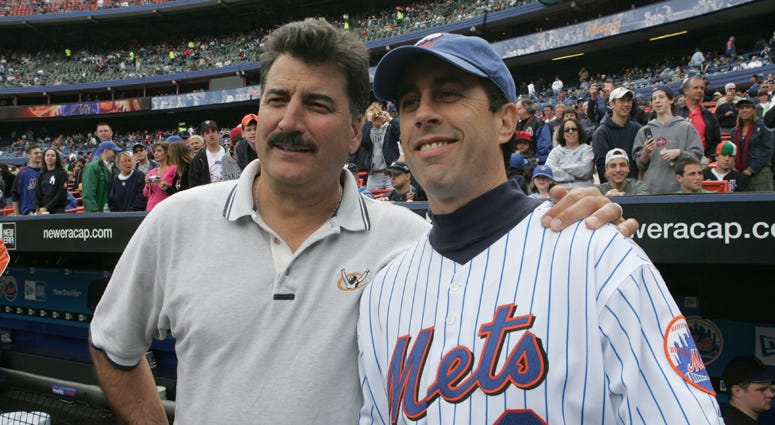 Jerry Seinfeld and Keith Hernandez in 2005