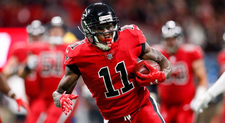 Falcons wide receiver Julio Jones