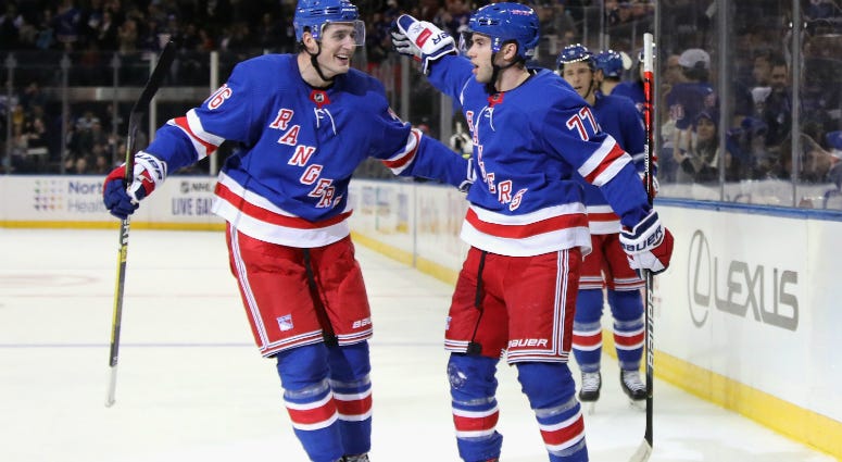 Brady Skjei and Tony DeAngelo