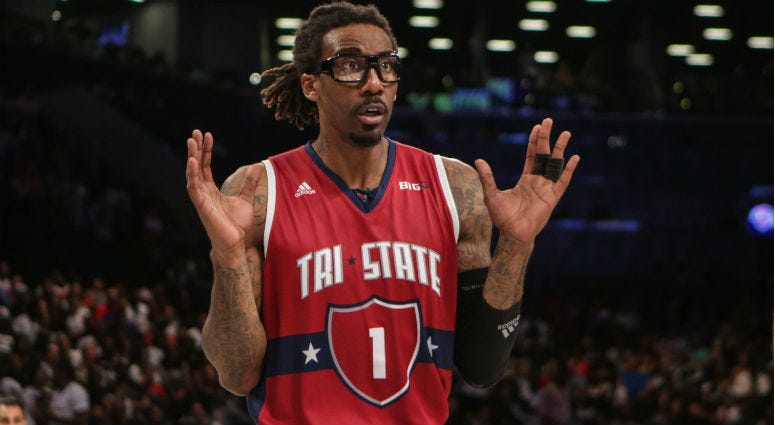 Amar'e Stoudemire at Barclays Center.