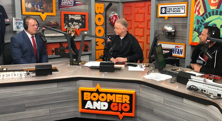 Boomer and Gio interview Kane.