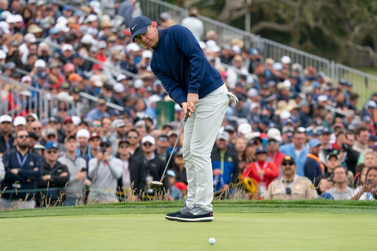 Rory McIlroy at the US Open