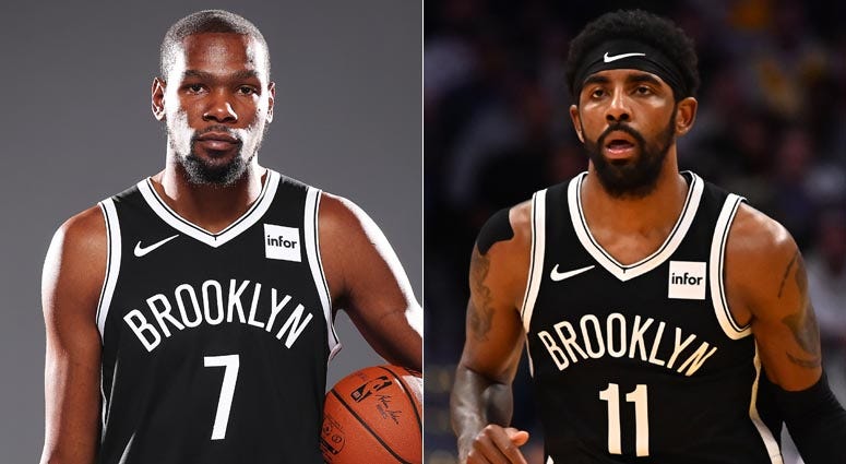 Kevin Durant and Kyrie Irving
