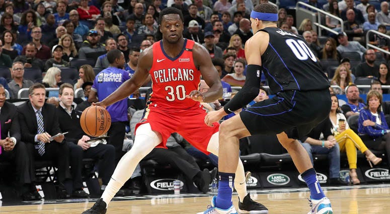 Julius Randle, left