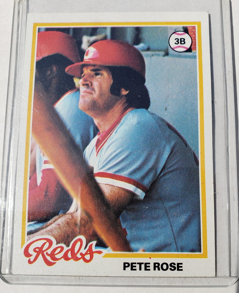Pete Rose card