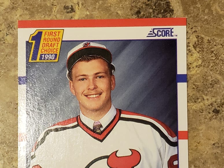 1990-91 Score Martin Brodeur card