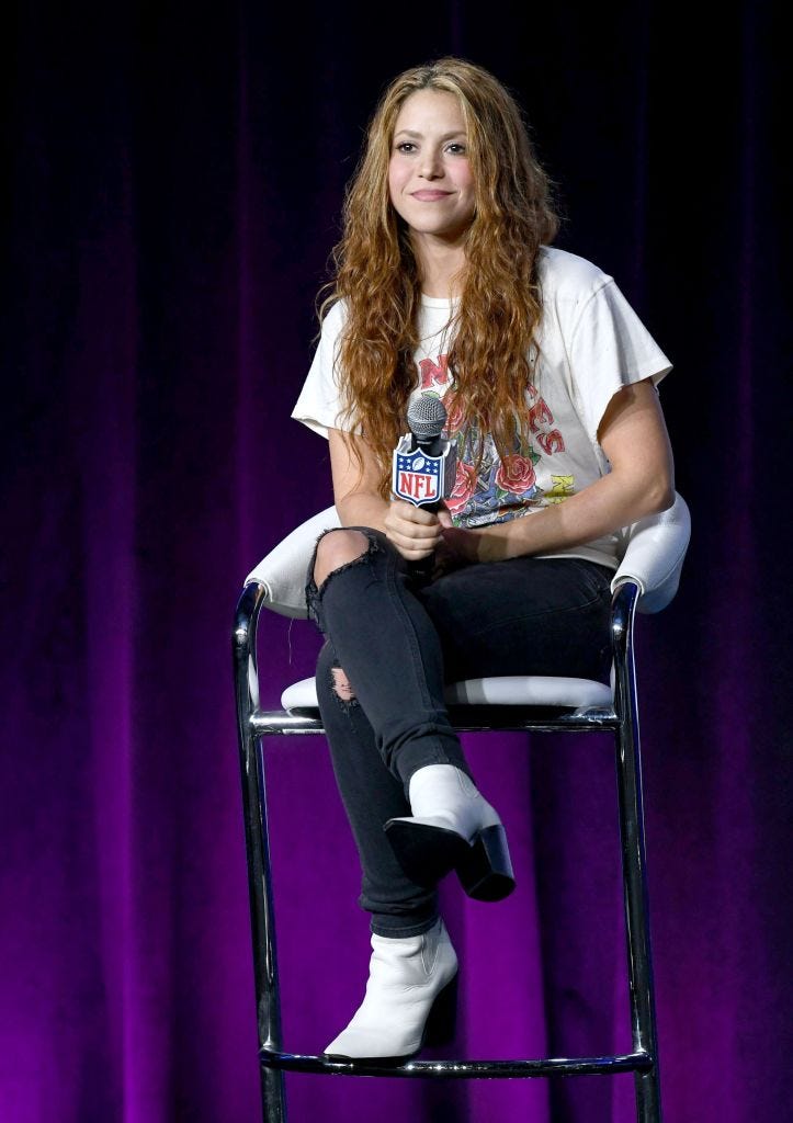 Shakira en Rueda de prensa Enero 30/ 2020