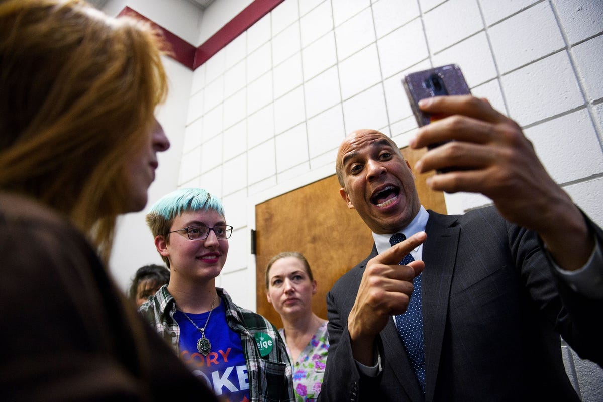 Senator Cory Booker in Simpsonville SC