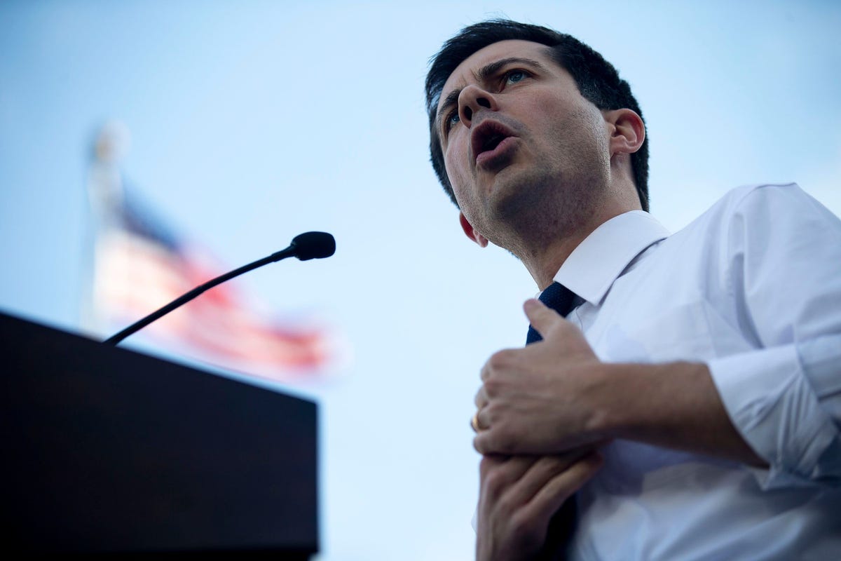 Presidential hopeful Pete Buttigieg