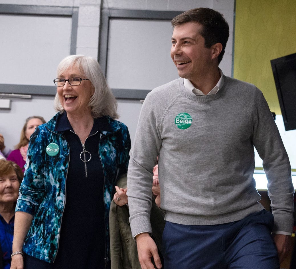 Democratic Presidential candidate Pete Buttigieg