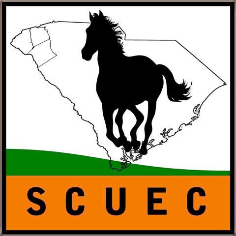 SC Upstate Equine Council logo, horses