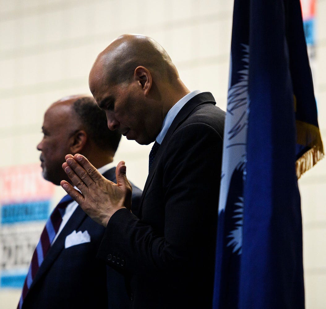 Cory Booker in Simpsonville 